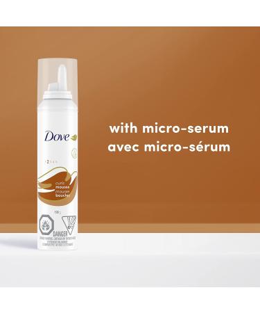 Dove Style+Care Mousse nourishing curls hair styling for curly wavy hair and extra curl definition 198 GR - Buy Online on GoSupps.com