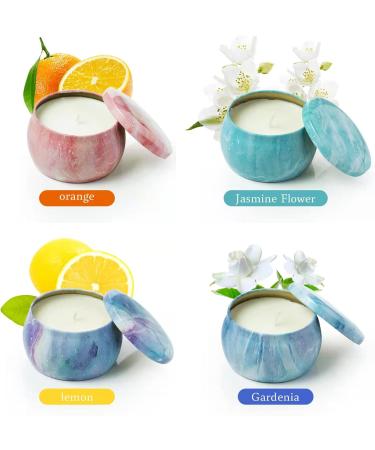 Scented Candles Gifts for Women | Aromatherapy Soy Candles for Home | 4 Pcs Starry Sky | Perfect Birthday & Mother's Day Gift - Buy Online on GoSupps.com
