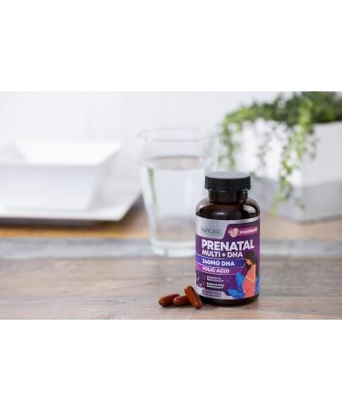 Prenatal Vitamins for Women - Multivitamin with DHA Folic Acid Vitamin C B12 Iron & Omega-3 - Before During & Post Pregnancy Supplement for Healthy Growth & Brain Development - 60 Softgels 60 Count (Pack of 1) - Buy Online on GoSupps.com