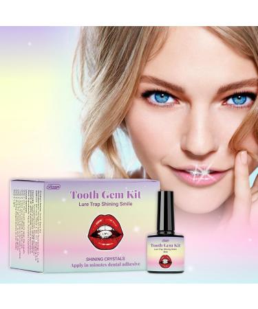 DIY Tooth Gem Kit | 120 Sparkling Crystals | Professional Teeth Jewelry Starter Kit for Fashionable Smiles - Buy Online on GoSupps.com