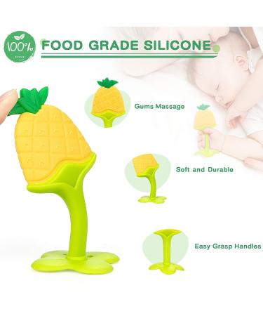 Odlila Baby Teething Toys Set - Natural Organic BPA-Free Chew Toys for Infants and Toddlers - Buy Online on GoSupps.com