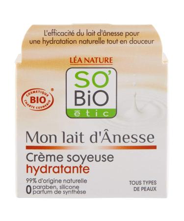 So'Bio Étic My Donkey Milk Silky Moisturizing Cream, 50ml