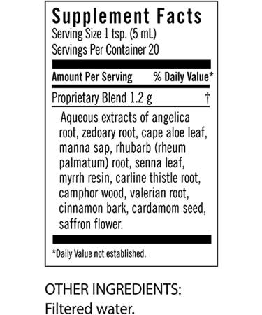 Flora Swedish Bitters Alcohol-Free 3.4 fl oz | Herbal Digestive Tonic - Buy Online on GoSupps.com
