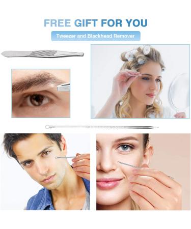 Professional Nose and Hair Trimmer 2021 - Painless Removal for Men and Women - Dual-Edge Stainless Steel Blades - Mute Motor - Easy to Clean - Buy Online on GoSupps.com