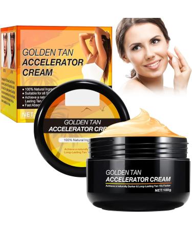 Tanning Accelerator Cream 50g Long Lasting Sunbed Cream Tanning Cream Intensive Tanning Gel Self Tanner Gel Effective in SunBeds Outdoor Sun Rapid Tanning Cream Achieve a Natural Tan - Buy Online on GoSupps.com