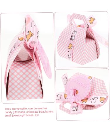 Alipis 12pcs Packing Boxes Party Candy Jars Wedding Candy Boxes Treat Boxes Cookie Boxes Biscuit Boxes Wedding Supplies Small Favor Boxes Decor Baby Non-woven Fabric Small Candies Gift Pink 6.5x3.8x8cm - Buy Online on GoSupps.com