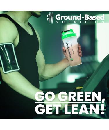 Ground-Based Nutrition Plant-Based Protein Superfood Powder - Chocolate Flavor - Vegan Keto Paleo Friendly - High Protein Low Calorie Gluten-Free - 28 Servings (2 Pack) - Buy Online on GoSupps.com