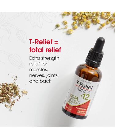MediNatura T-Relief Pain Relief Drops - Arnica & 12 Plant-Based Relievers - 1.69 oz - Buy Online on GoSupps.com