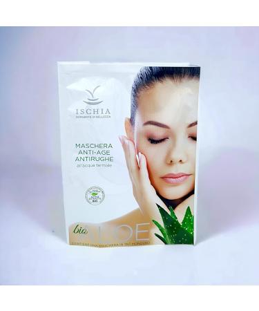  Ischia Sorgente di Bellezza ISB - Disposable anti-rust mask with Aloe Bio 25ml containing Aloe Vera and thermal water from the island of Ischia - Buy Online on GoSupps.com
