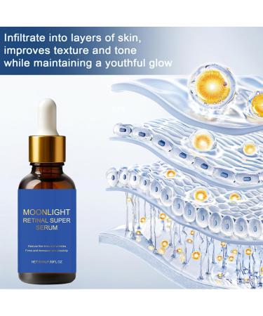 Nuvilo Retinal face serum - Retinaldehyde night serum - Night face serum - Vitamin A serum for women - Smoothing and firming serum for improved skin texture - Buy Online on GoSupps.com