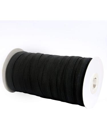 50 Yards Black Flat Elastic Band Sewing Stretch Cord DIY Arts Crafts 1/2 Inch Width - Buy Online on GoSupps.com