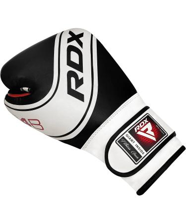 RDX Kids Boxing Gloves | 6oz & 4oz Junior Training Mitts | Maya Hide Leather | Ventilated Palm | for Muay Thai, MMA, Kickboxing | Punching Bag & Focus Pads | Black - Buy Online on GoSupps.com