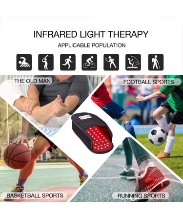 DGXINJUN Red & Infrared Light Therapy Slipper - FDA Cleared LED Device for Foot Pain Relief - Buy Online on GoSupps.com