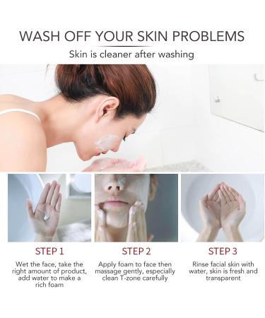 AILKE BOOST LUSTER AILKE Whitening facial cleanser gentle daily facial cleanser and makeup remover with amino acids niacinamide soothing and exfoliating for all skin types 120 g Pack of 2 2 pieces - Buy Online on GoSupps.com