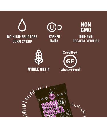 Angie's BOOMCHICKAPOP Dark Chocolaty Drizzled Sea Salt Kettle Corn - 12 Pack (5.5 oz Bags) - Buy Online on GoSupps.com