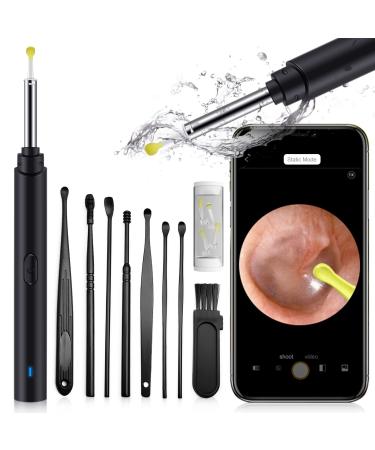 Ear Wax Removal Ear Cleaner with Camera Hendoct Ear Wax Removal Tool Camera with 1080P HD Wireless Ear Otoscope with 6 LED Lights for Adult Kids and Pets for iPhone iPad Android Smart Phone