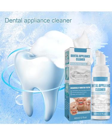  Mnozreo Mnozreo Retainer Mouthguard Cleaning Foam Mouthguard Cleaning Foam Whitening Foam for Mouthguards - Buy Online on GoSupps.com