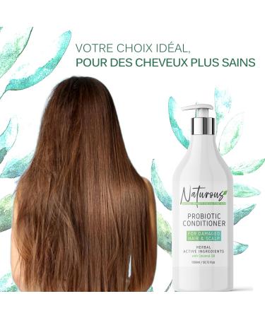 Natural After Keratin Coconut Oil Conditioner Organic Paraben & Sulfate Free Anti-Frizz 51 oz Repair & Nourish Damaged Hair Post Color - Buy Online on GoSupps.com