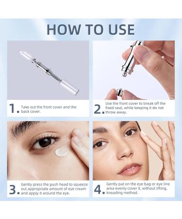 Tpyag Eye Cream for Dark Circles and Puffiness - Hydrating Under Eye Treatment Smoothing Fine Lines Lightweight Eye Contour Cream for Men and Women - Buy Online on GoSupps.com