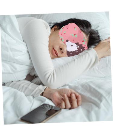 Frcolor Cute Eye Mask with Ice Cream Bag - Relaxing Facial Mask for Travel & Insomnium Relief - Buy Online on GoSupps.com