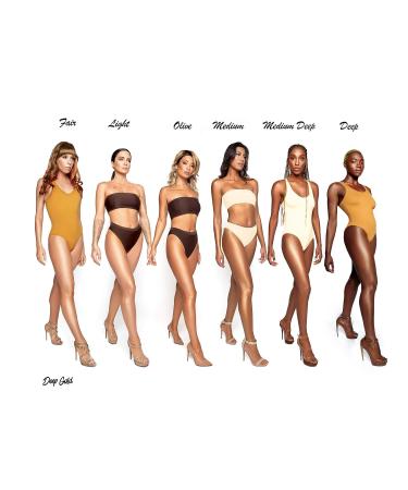 Melanie Mills Hollywood Gleam Body Radiance Makeup & Glow - Deep Gold 3.4 fl.oz - Buy Online on GoSupps.com