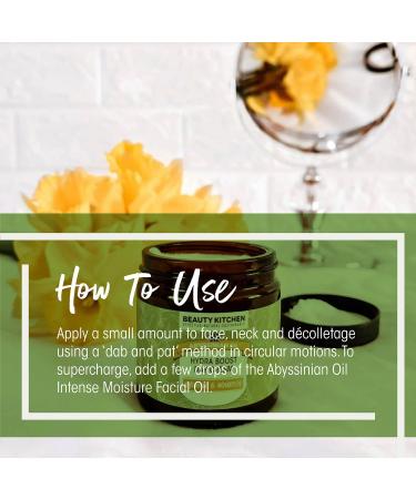 Beauty Kitchen - Hydrating Abyssinian Oil Hydra Boost Day Cream 60ml - Lightweight Anti Aging Moisturiser for Glass Skin - Supports Skin Barrier & Reduces Oil - Vegan/Cruelty Free - Buy Online on GoSupps.com