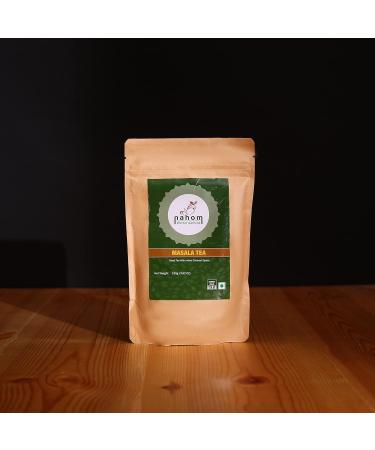 NAHOM Masala Chai Tea Loose Leaf from India | 3.53 oz/ 100 grams - Buy Online on GoSupps.com