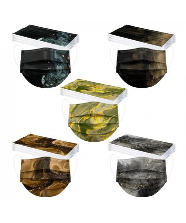 50 pieces children mouth protection colorful motif mouth nose protection 3-layer odorless funny printing once every day outdoor school cloth scarf unit size a-24