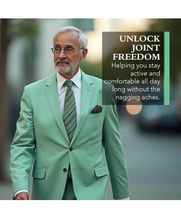 Xtravit Joint Support Supplement Advanced Relief Supplements with Glucosamine, Chondroitin, Turmeric Curcumin, Ginger, & Natural Nutritional Extracts for Men & Women - Non-GMO, 60 Capsules - Buy Online on GoSupps.com