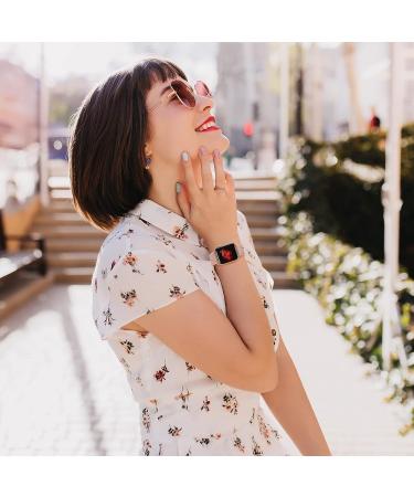 Adjustable Braided Solo Loop Apple Watch Band 38mm/40mm/41mm - Starlight/Pink | Elastic Sport Wristband for iWatch Series 8-1 SE - Buy Online on GoSupps.com
