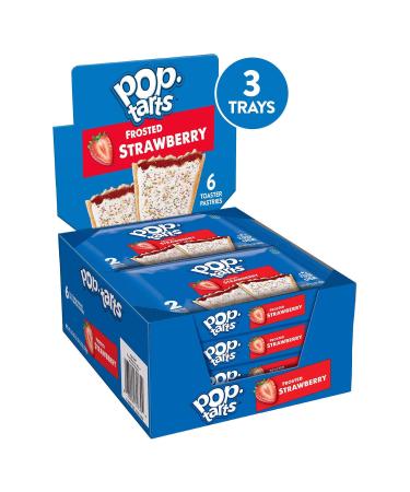 Kellogg's Pop-Tarts Frosted Strawberry 36 ct. - Pack of 1 - Buy Online on GoSupps.com