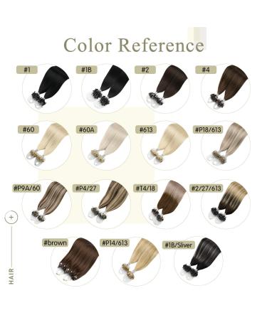 Real Hair Microring Extensions - Brown Cold Fusion #2 Remy Hair 50g 45cm - Moresoo - Buy Online on GoSupps.com