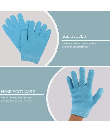 minkissy 1 Pair Moisturizing Gel Gloves Night Gloves Womens Glove Hand Care Gloves Overnight Moisturizing Gloves Cotton Moisturizing Gloves Grooming Glove Miss Hand Use Lotion Cotton 19.5x12.5cm - Buy Online on GoSupps.com