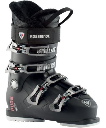 Rossignol Women's Pure Comfort 60 Ski Boots 2023 Soft Black 7.5 (24.5)