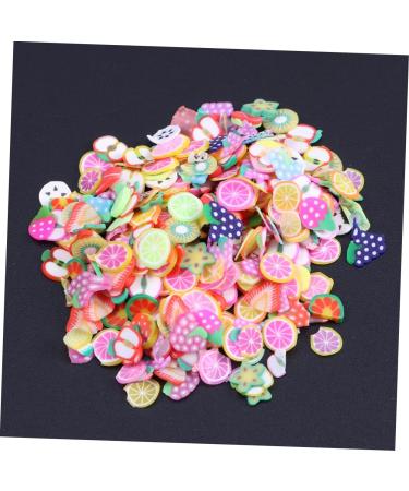 Mipcase 3200pcs Slice Nail Decoration Nail Decorations for Nail Fruit Slice Floral Decorations Clay Fruit Slice Flowers Decor Flower Ornaments Miniture Decoration Fruit Slices Love - Buy Online on GoSupps.com