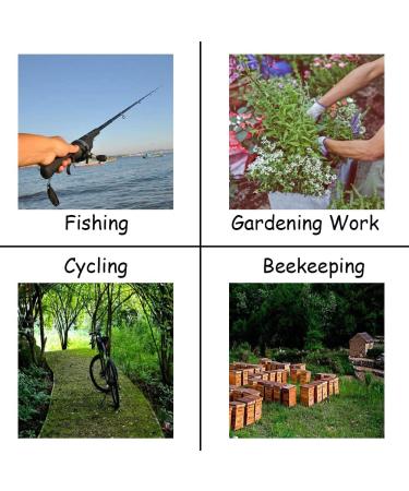 ZffXH Head Net Safari Hat with Mosquito Netting - Khaki - Buy Online on GoSupps.com