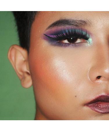 Beavorty 4 Pairs False Eyelashes Eye Makeup Sticker Eye Makeup Tool 3d False Eyelashes Shiny Eyeliner Stickers Cosmetic Fake Eyelashes Plastic Make up Miss Double Eyelid Sticker Purple - Buy Online on GoSupps.com