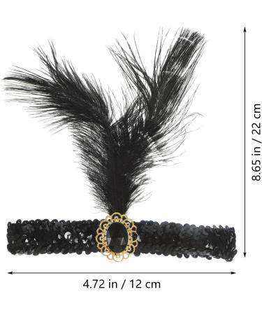 POPETPOP Makeup Headband Black Decor Black Head Band for Woman Ladies Headbands Prom Decor Headband Black Make up Headband Black Trim Black Headbands Diamond Miss Plastic - Buy Online on GoSupps.com