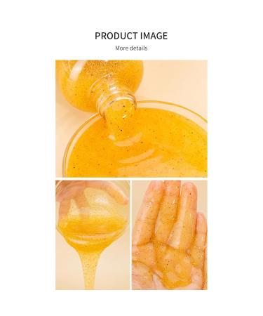 350ml Body Scrub for Soft Skin Combines Exfoliating Particles with Hydrating Shower Gel Care and Enjoyable Scent Yellow One Size One Size Yellow - Buy Online on GoSupps.com