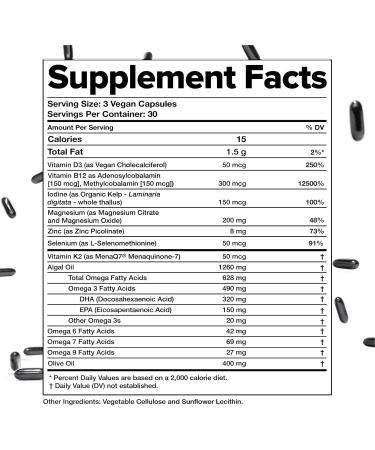 Complement Essential & Restore Bundle | Vegan Multivitamin + Nighttime Recovery Support - Buy Online on GoSupps.com