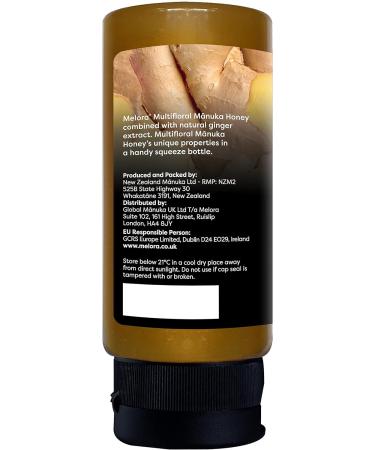Melora 100% Pure Manuka Honey Squeeze Bottles (Ginger) - Certified and Natural - Buy Online on GoSupps.com