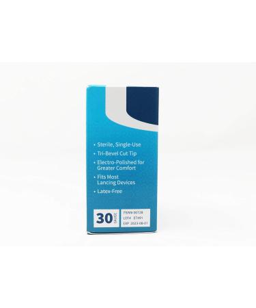AIMSCO 30 Gauge Twist Lancets - 100 Count: High-Quality Diabetes Testing Supplies - Buy Online on GoSupps.com