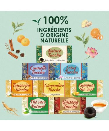 Yunnan tuocha Zouji Organic Natural Green Tea 40 Bags 80 g Original Yunnan Guarantee - Buy Online on GoSupps.com