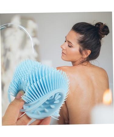 3pcs Double Sided Bath Brush Set - Baby & Body Silicone Scrubber - Buy Online on GoSupps.com