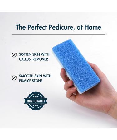 DeEnti Pumice Stones - 6 Pack Professional Grade Foot Callus Remover | Salon Quality Double Sided Pedicure & Manicure Tools - Buy Online on GoSupps.com