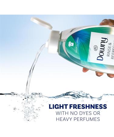 Downy Rinse & Refresh Laundry Odour Remover and Fabric Softener Cool Cotton Safe On All Fabrics HE Compatible 1.43L Cool Cotton 1 count (Pack of 1) - Buy Online on GoSupps.com