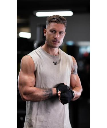 FITTEGE Training Gloves for Men & Women | Optimal Fitness Gloves for Strength Training & Gym Workouts | Durable Black Lifting Gloves - Buy Online on GoSupps.com