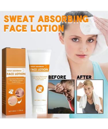 BAOK Face Sweat | Face Lotion | 50ML Stay-Dry Face Forehead Lotion Magic Powder Face Lotion for Men and Women - Buy Online on GoSupps.com