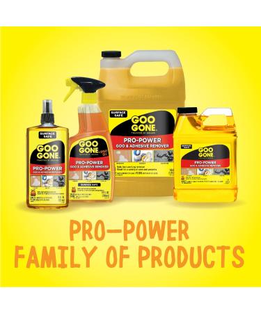 Goo Gone Pro-Power Spray Gel 24oz | Surface Safe Cleaner for Stickers & Tools | No Harsh Odors - International Shipping Available - Buy Online on GoSupps.com