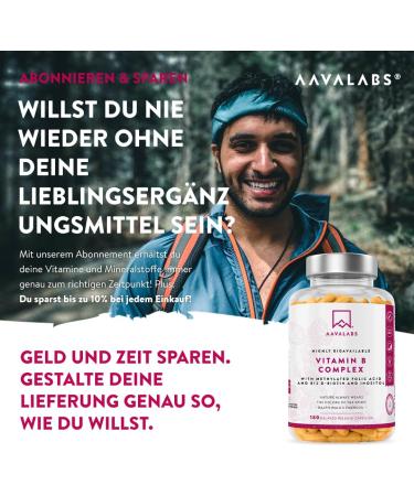 High Dose Vitamin B Complex - 180 Capsules with 8 Essential B Vitamins | Boost Energy & Health - Buy Online on GoSupps.com